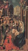 Ulrich apt the Elder The Adoration of the Magi (mk05) oil painting artist